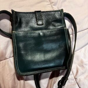Patricia Nash  handbag Tooled Handbag 8x10Green Leather